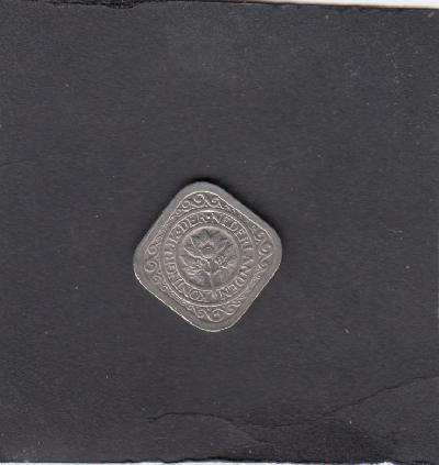 Beschrijving: 5 Cent WILHELMINA 